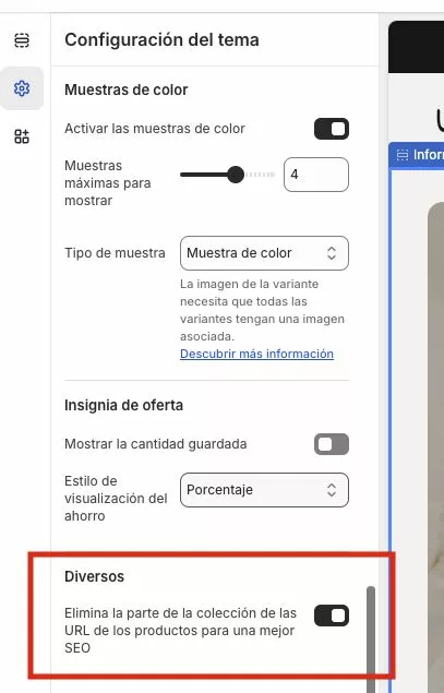 Mejora SEO Técnico Shoptify